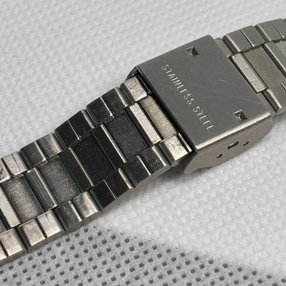 Seiko Chronos Vintage 5H23-7D20 Quartz Men's Watch Stainless Steel-WORKING!
